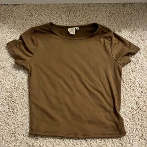 A brown-ish top